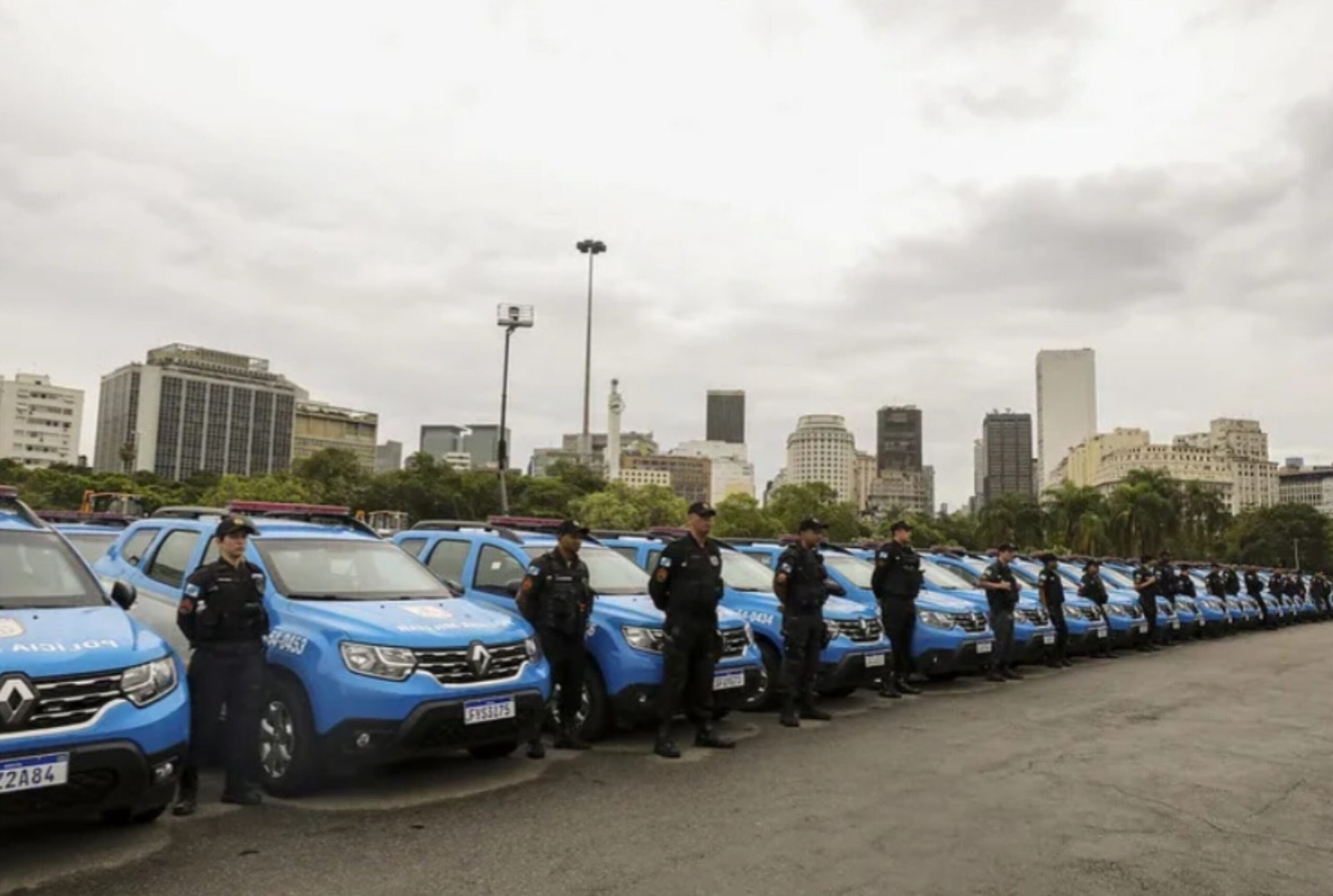 Mais 50 viaturas chegam ao Rio para reforçar o patrulhamento diário da PM em todo o estado