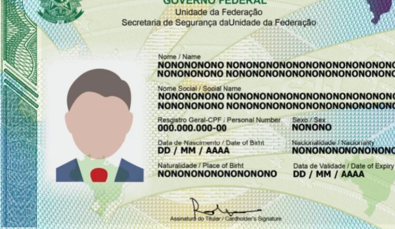 Governo prorroga por 30 dias o prazo para estados emitirem nova carteira de identidade