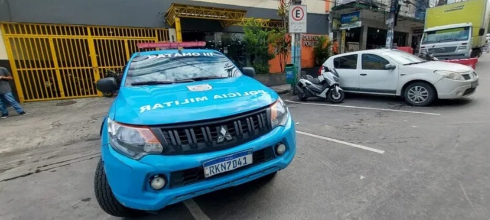 Tiroteio termina com um suspeito baleado no Jardim Catarina