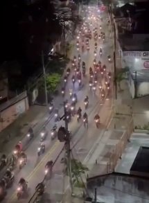 Motoqueiros atormentam São Gonçalo com “rolezinho”