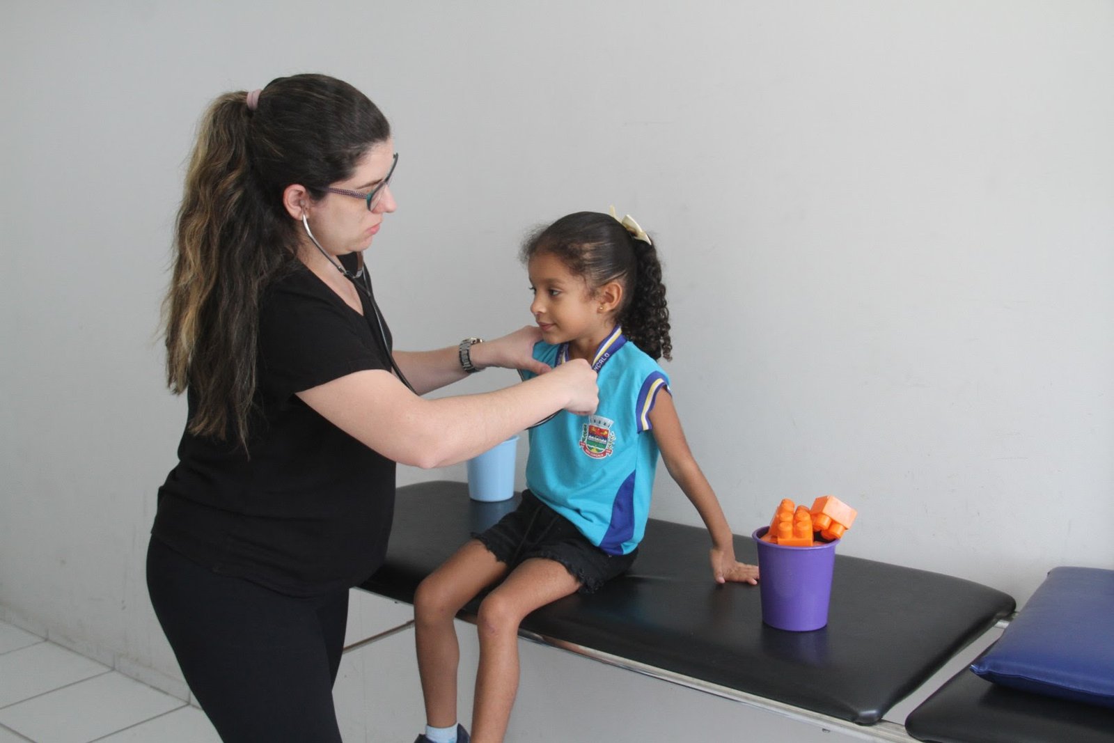 Pediatria dá suporte no Centro de Reabilitação de Neves