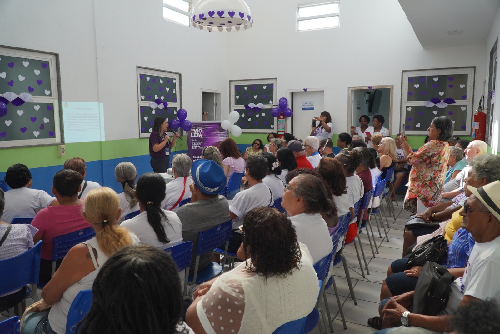 Prefeitura faz ação com idosos do Centro de Referência do Jardim Catarina