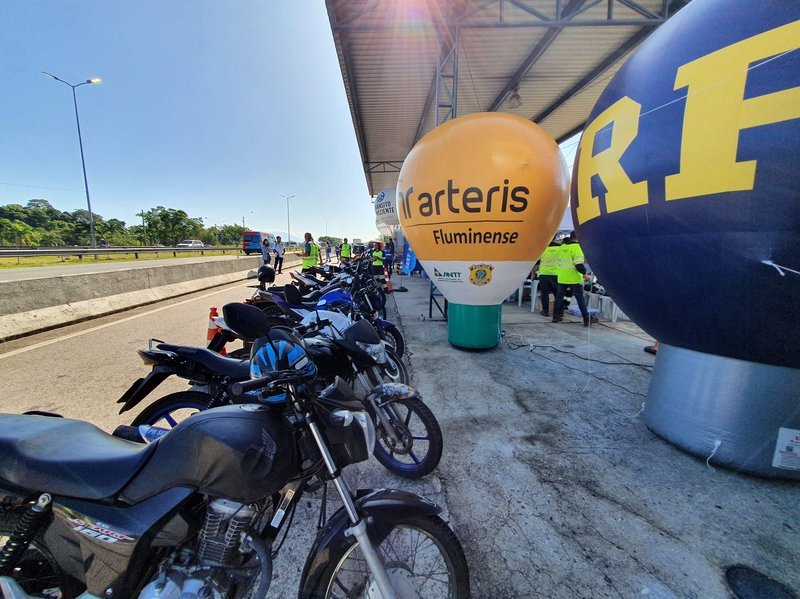 Dia do Motociclista com ação e serviços gratuitos na BR-101/RJ