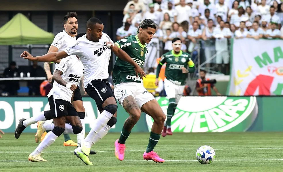 Botafogo x Palmeiras: Confronto direto vale a liderança do Brasileirão