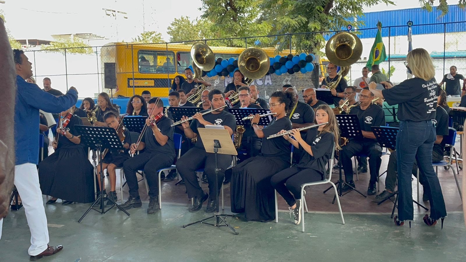 Festival de música reúne 13 bandas escolares em São Gonçalo
