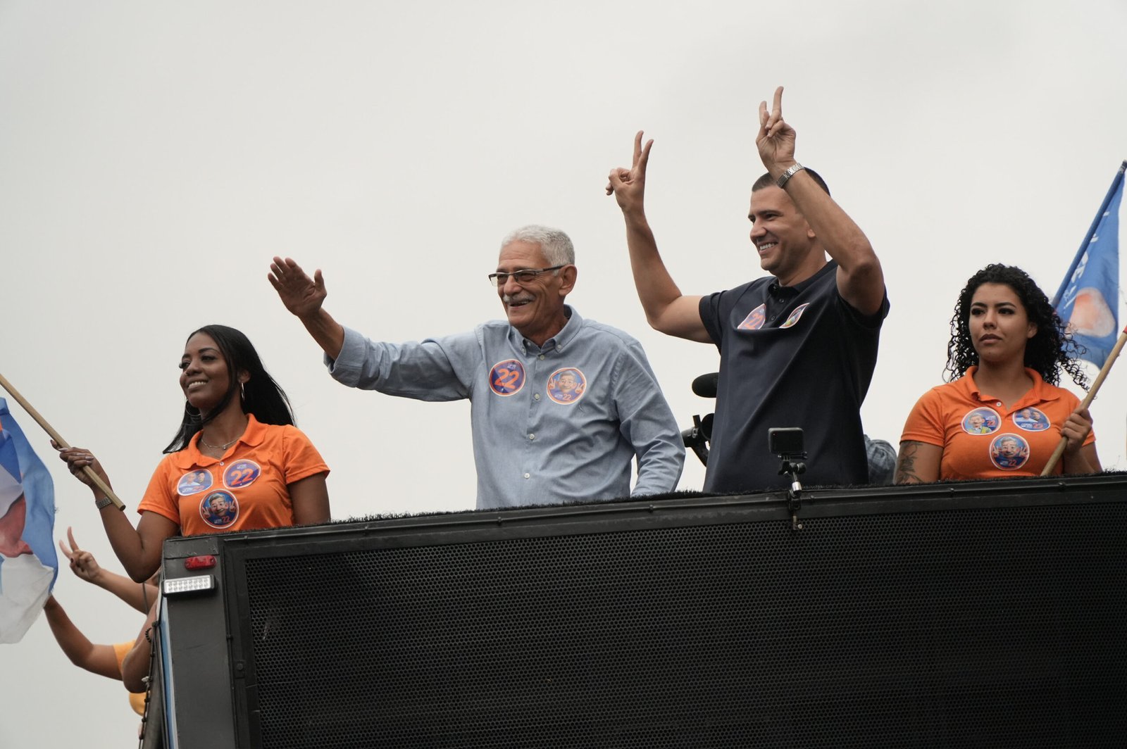 Pesquisa Quaest para prefeito de São Gonçalo: Capitão Nelson, 75%; Dimas, 9%; Josemar, 4%