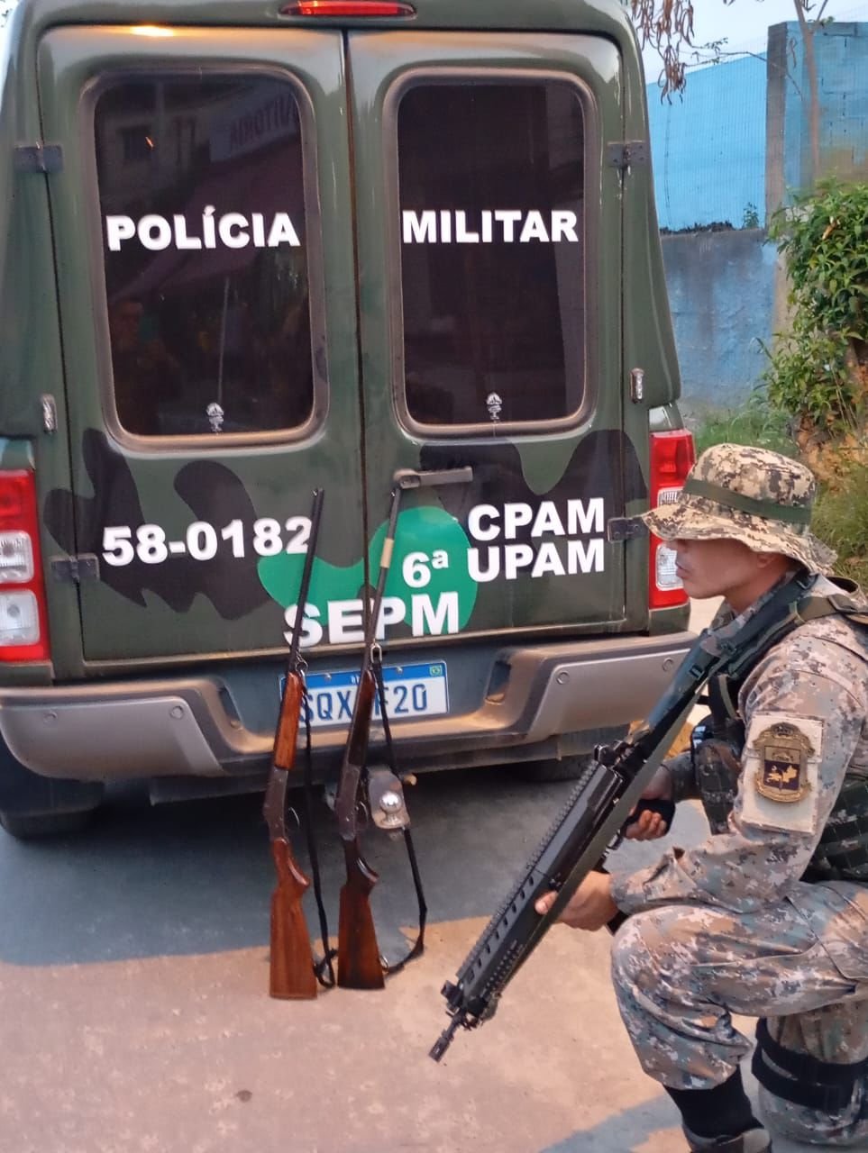 Duas armas são apreendidas em Rio Bonito após denúncia sobre caça de animais