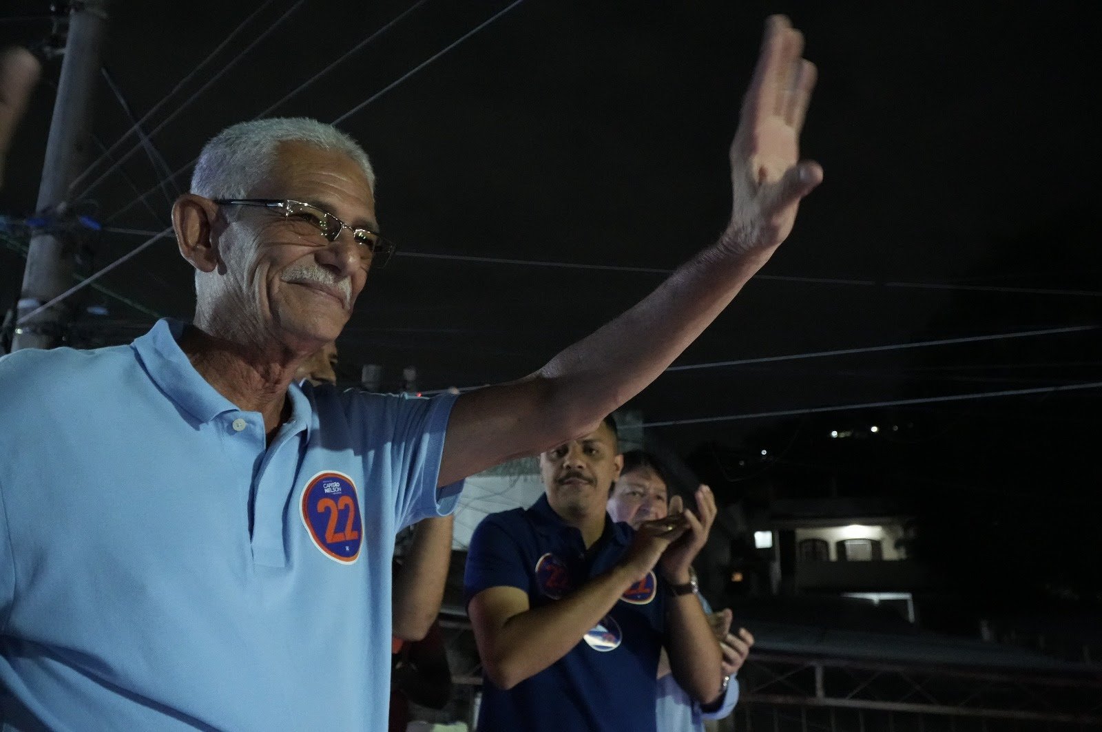 Capitão Nelson comemora reeleição com votação histórica em São Gonçalo