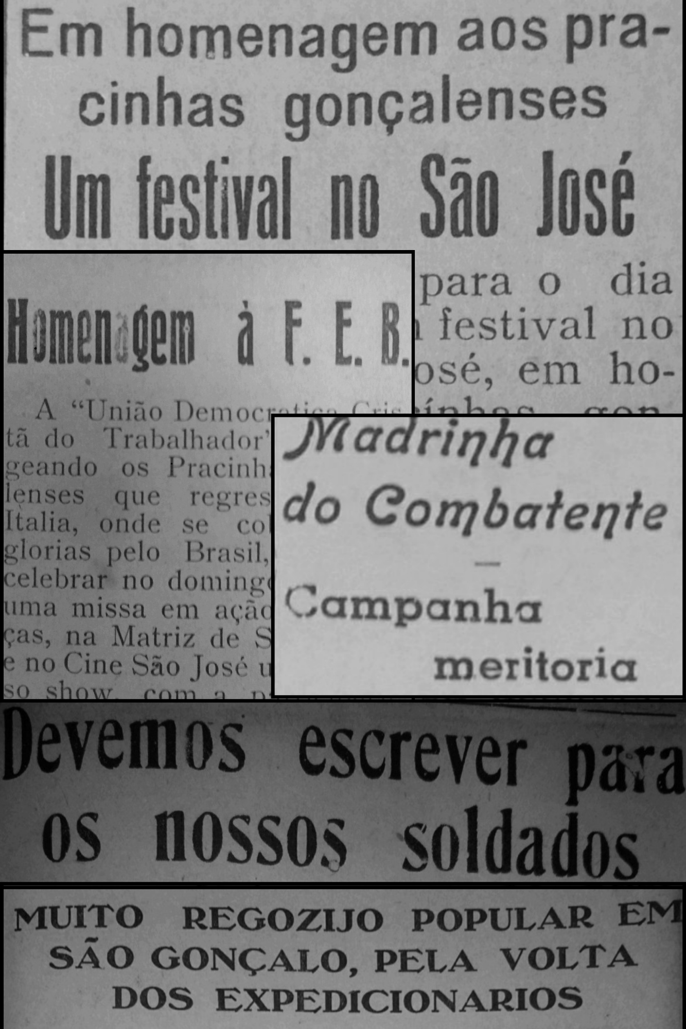 Exposição mostra ligação de São Gonçalo com a Segunda Guerra Mundial