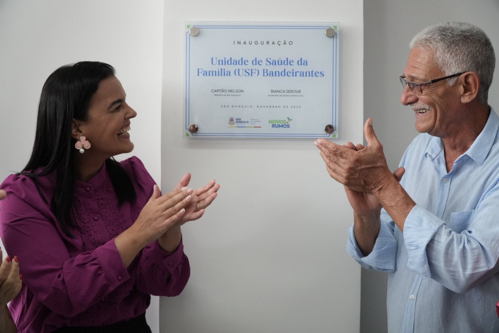 Prefeito Capitão Nelson inaugura unidade de saúde no Bandeirantes