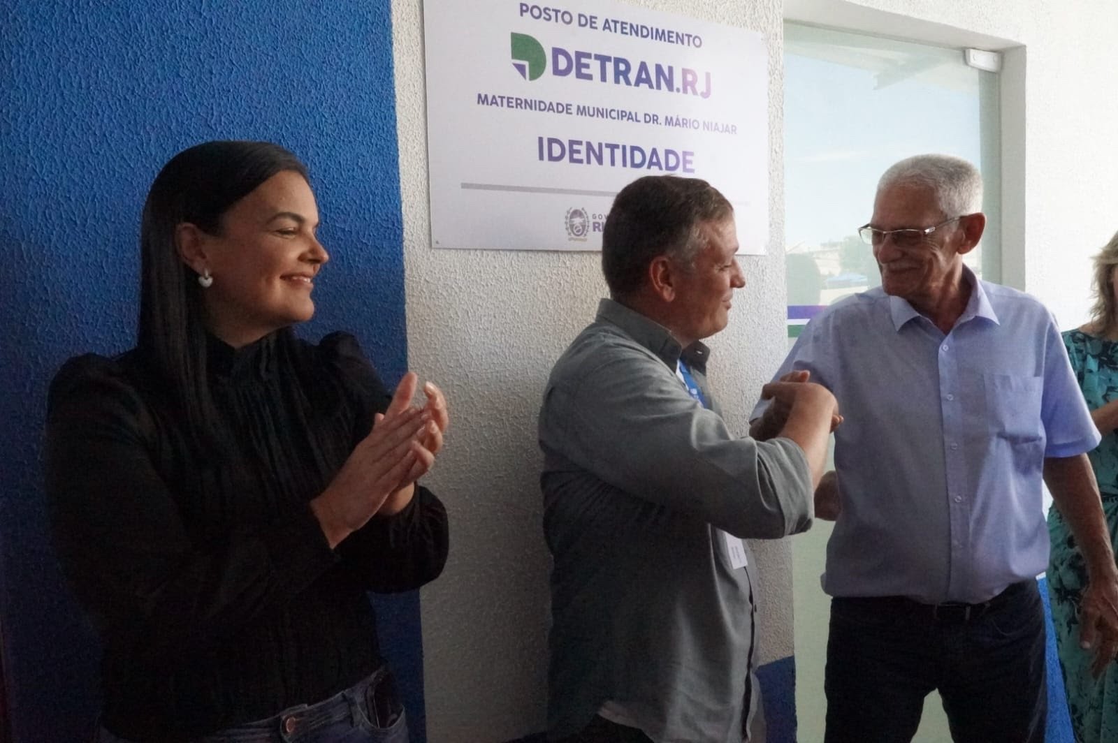 Capitão Nelson participa de inauguração de posto do Detran-RJ de identificação civil para recém-nascidos na Maternidade Doutor Mário Niajar, em Alcântara