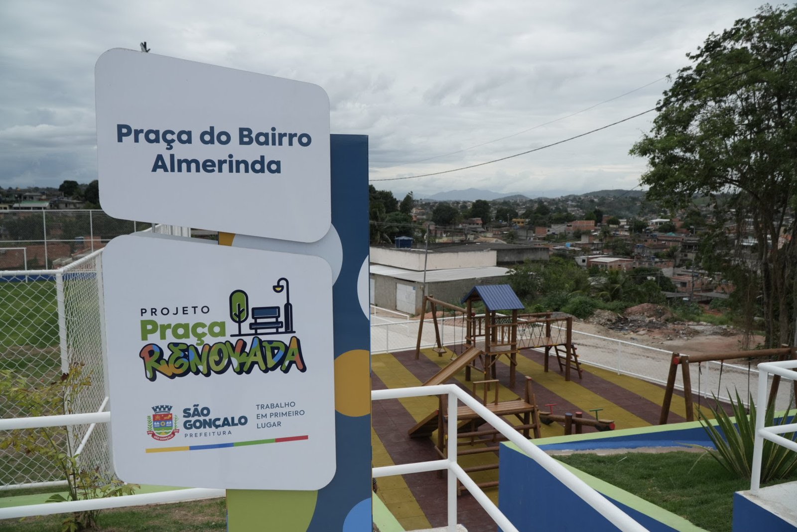 Atenção moradores: Praça do bairro Almerinda será inaugurada neste sábado (9)