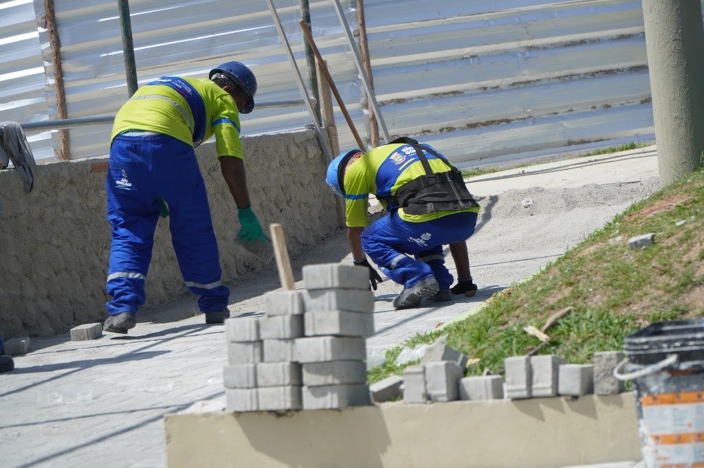 Obras do Praça Renovada avançam no Jardim Alcântara