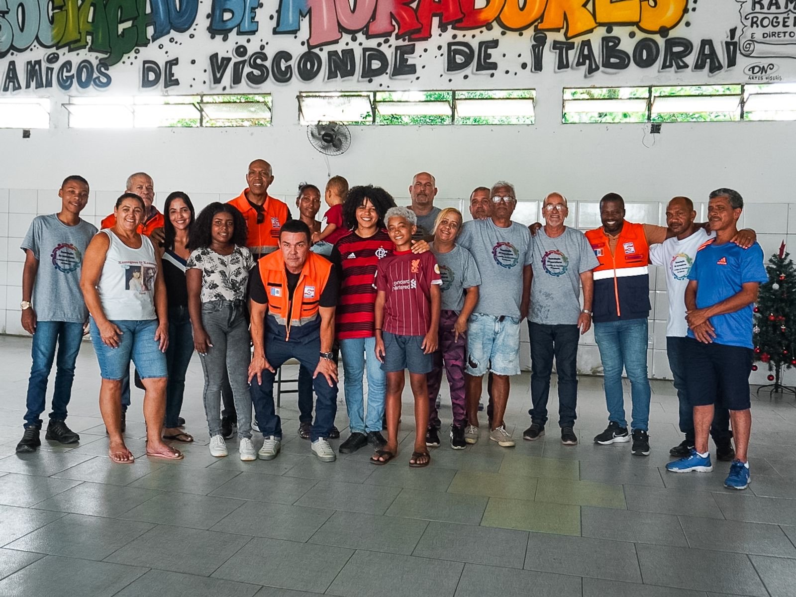 Defesa Civil realiza capacitação preventiva no bairro Visconde, em Itaboraí