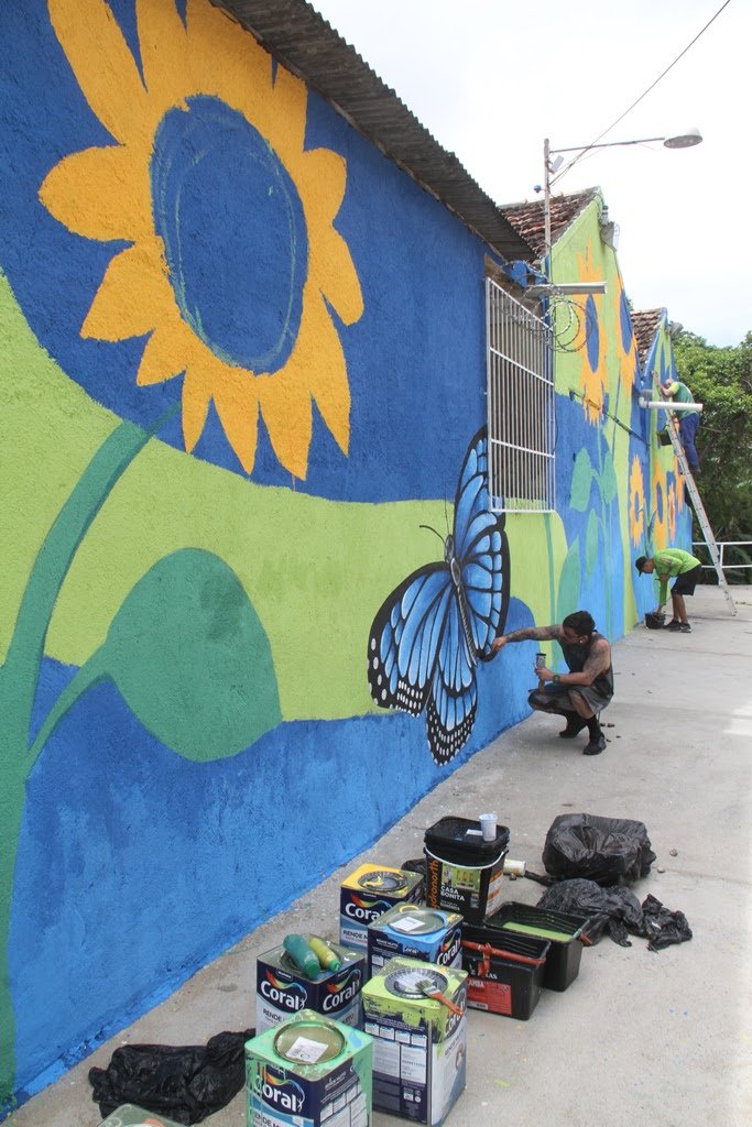 Novo painel do Cidade Ilustrada está sendo feito em Neves