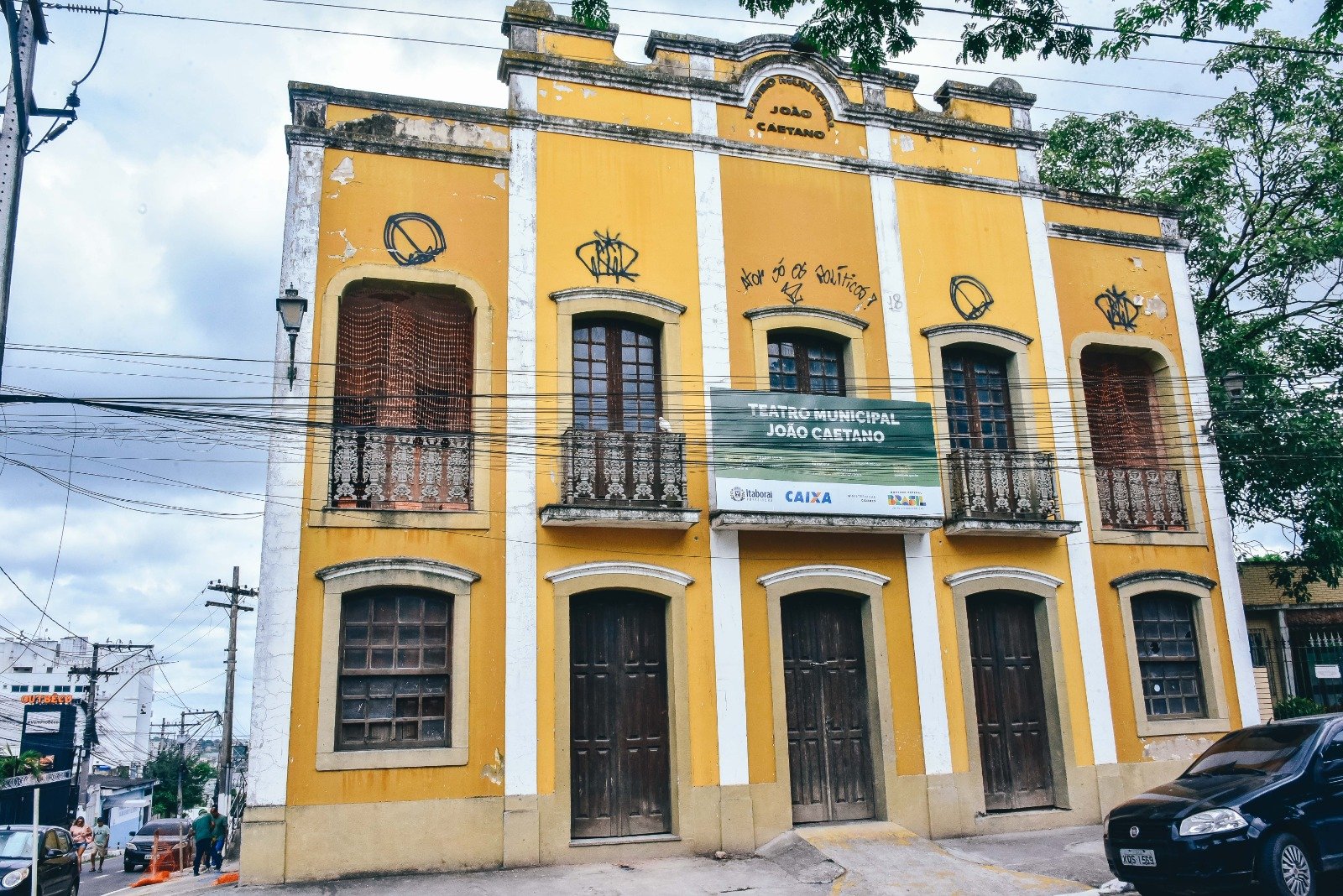 Prefeitura de Itaboraí inicia reforma histórica no Teatro Municipal João Caetano