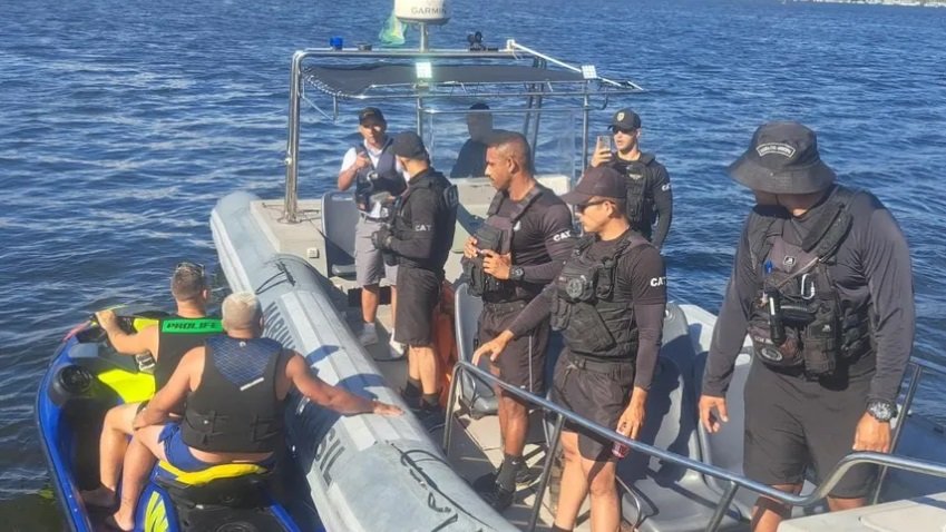 Operação Lei Seca no mar de Niterói faz 45 abordagens