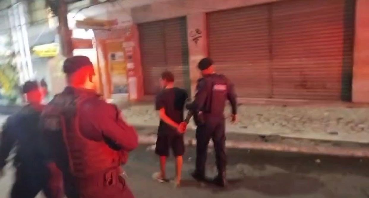 Guarda Municipal gonçalense detém cinco homens em ocorrências na madrugada