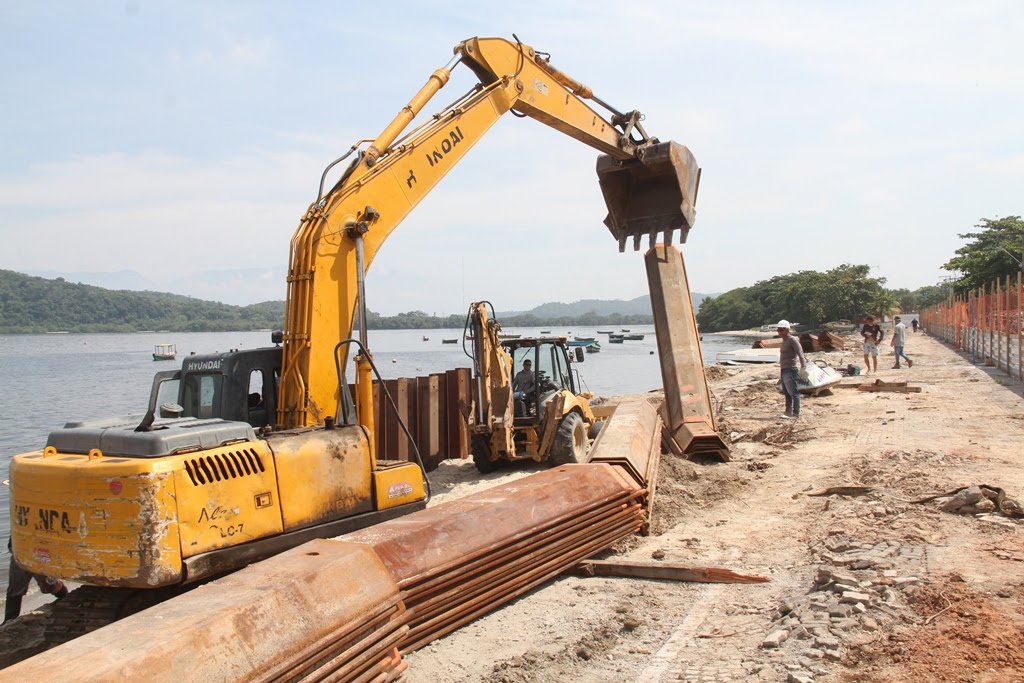 Segunda parte da obra na Praia das Pedrinhas é iniciada