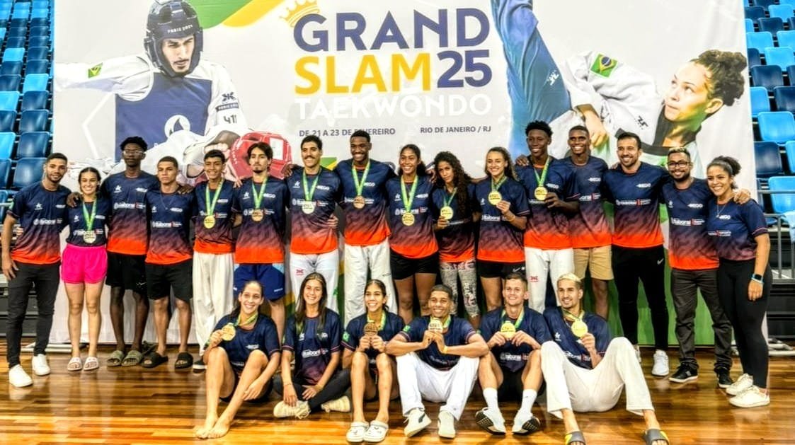 Atletas de Itaboraí brilham no Grand Slam na Arena Carioca e conquistam títulos