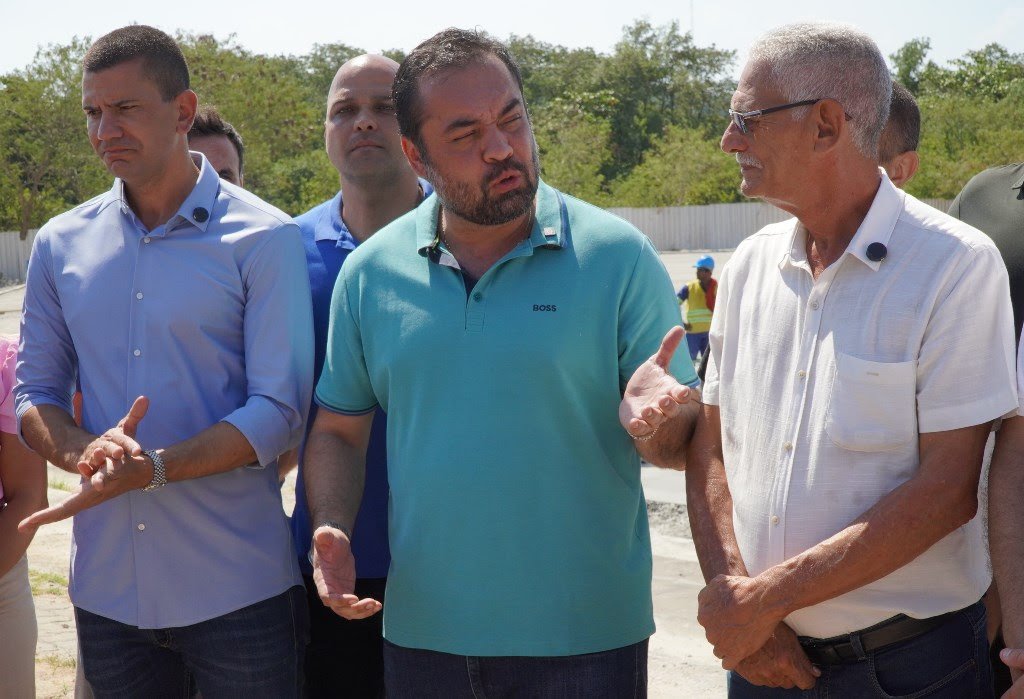 Governador Cláudio Castro visita obras do Parque RJ no Boa Vista e do Muvi na Trindade