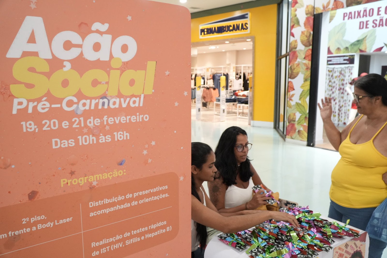 Secretaria de Saúde gonçalense dá início à campanha de prevenção a ISTs no carnaval