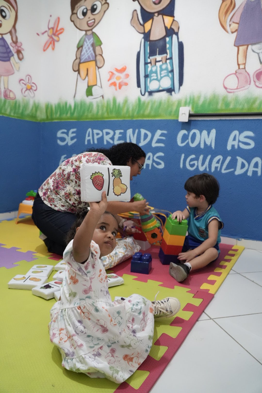 Gonçalenses ganham sala de recursos da Educação Infantil