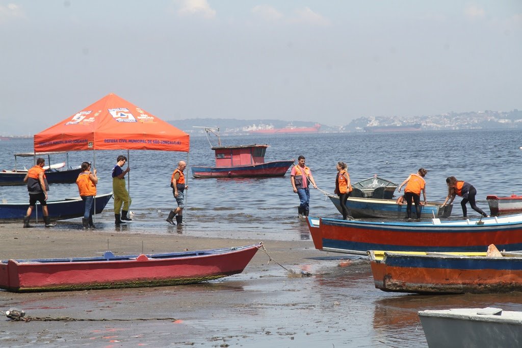 Defesa Civil faz exercício simulado na Praia das Pedrinhas 