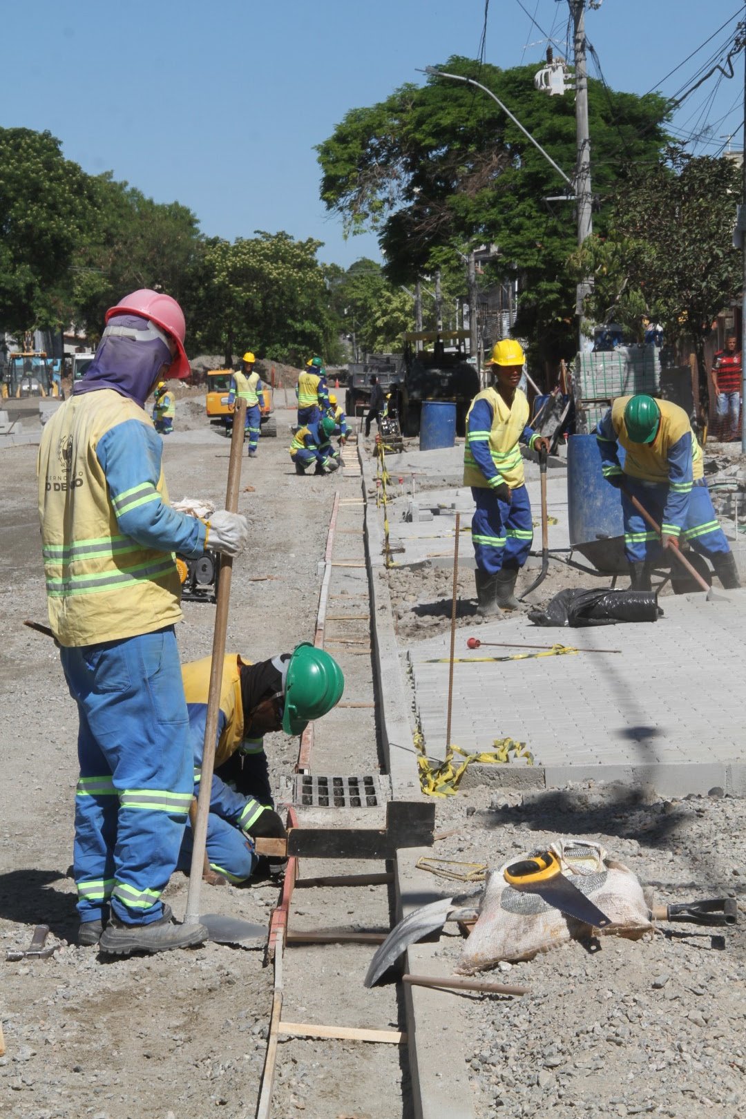 Obras do trecho 4 do Muvi na Trindade seguem avançando