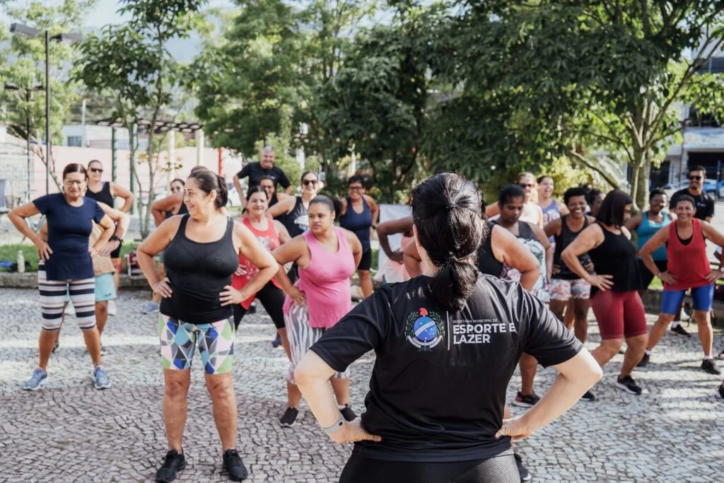 Em Rio Bonito, sábado é dia de cuidar da Saúde e praticar esporte na praça