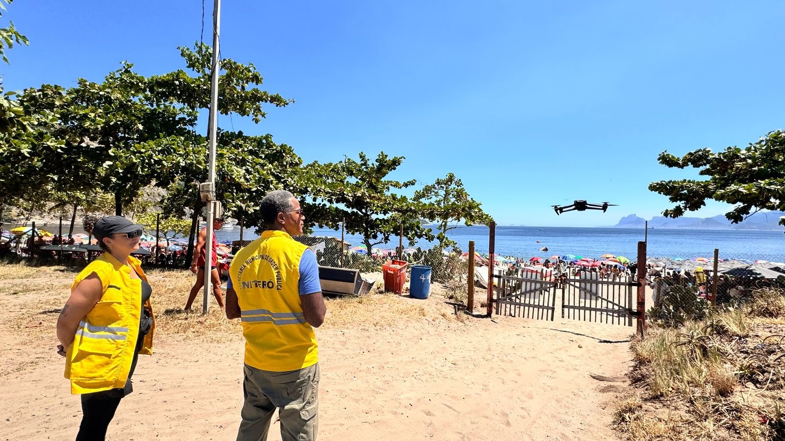 Operação Verão segue fiscalizando as praias de Niterói durante o Carnaval