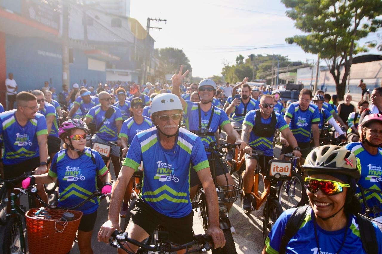 1° Passeio Ciclístico do Muvi leva esporte e sustentabilidade à São Gonçalo