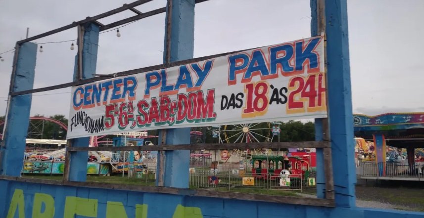 Após acidente, parque em São Gonçalo funciona mesmo interditado