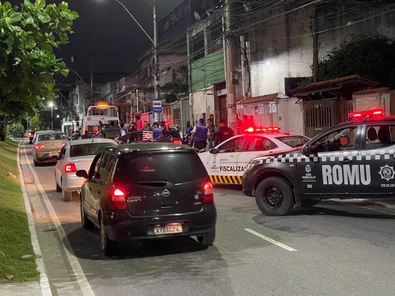 Autoridades gonçalenses realizam nova ação contra motos barulhentas