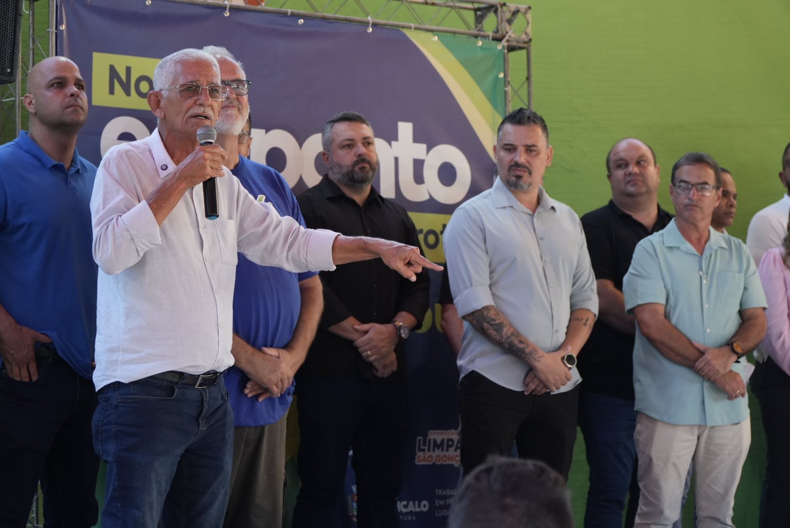 Prefeito Capitão Nelson inaugura novo ecoponto na Praça Zé Garoto