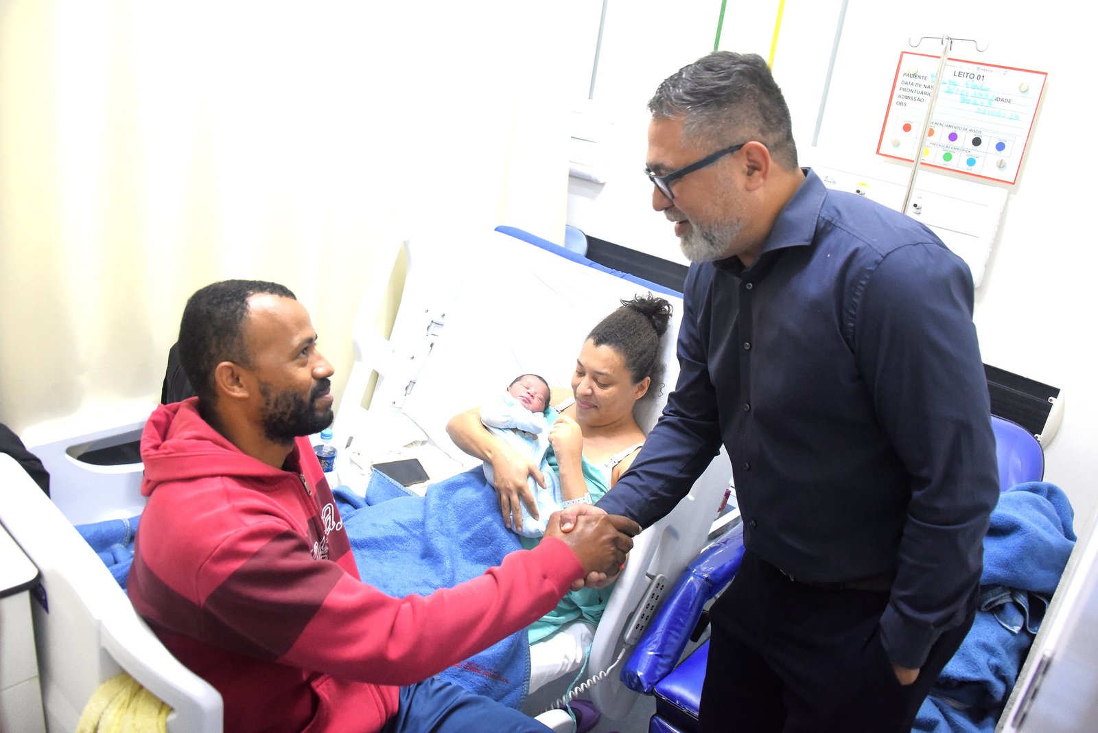 Centro Materno do Hospital Conde Modesto Leal recebe visita do secretário Executivo de Maricá