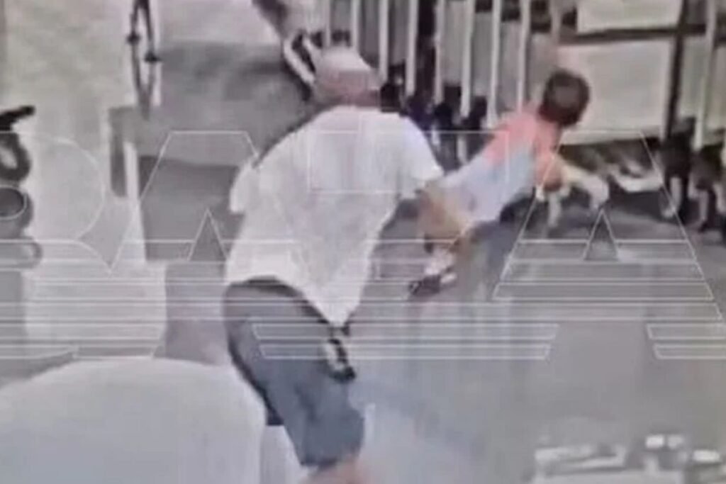 Imagens fortes! Homem arremessa bebê no chão de aeroporto; criança teve múltiplas fraturas