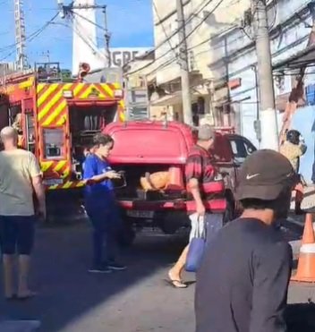 Tragédia: Explosão de botijão de gás mata dono de padaria em Niterói