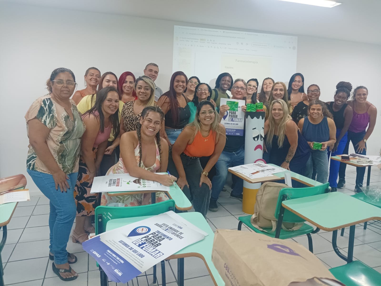 Secretaria de Saúde de São Gonçalo reforça equipe para programa de controle ao tabagismo