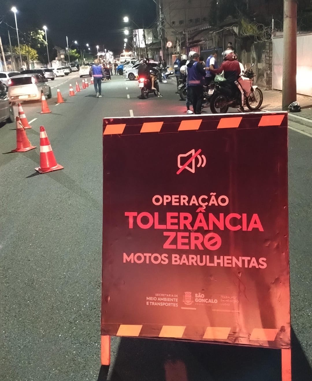 Operação contra motos barulhentas realiza mais de 440 abordagens em São Gonçalo