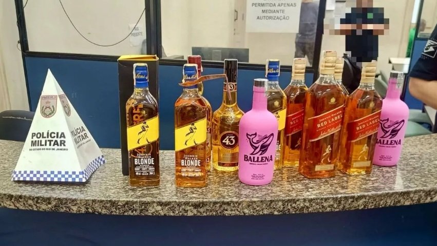 Acabou a festa: Mulher é presa em Niterói furtando mais de R$ 1,4 mil em bebidas alcoólicas