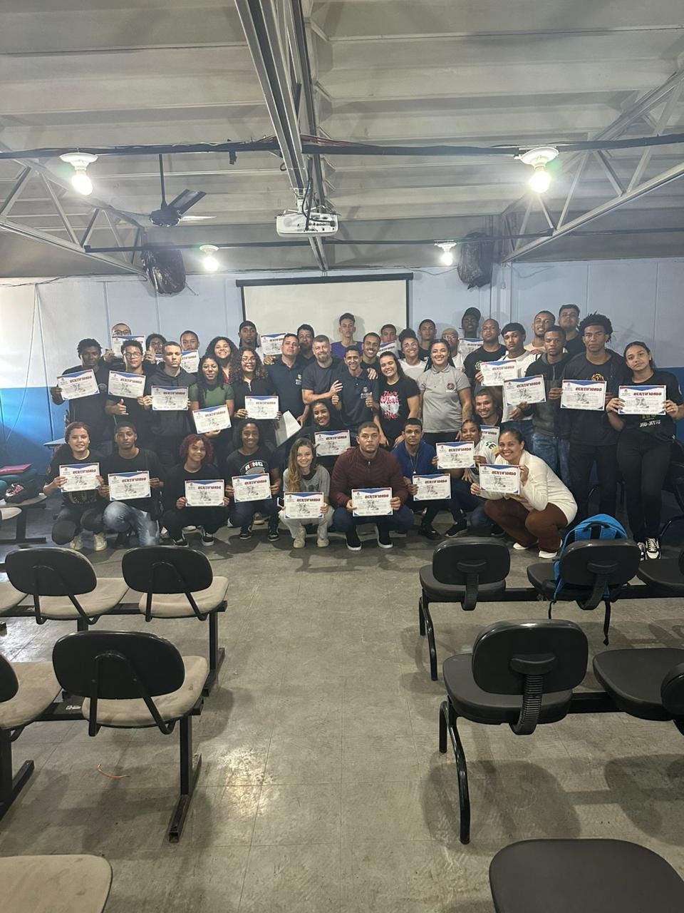 Agentes municipais de São Gonçalo participam de workshop para staff em eventos de Jiu-jítsu