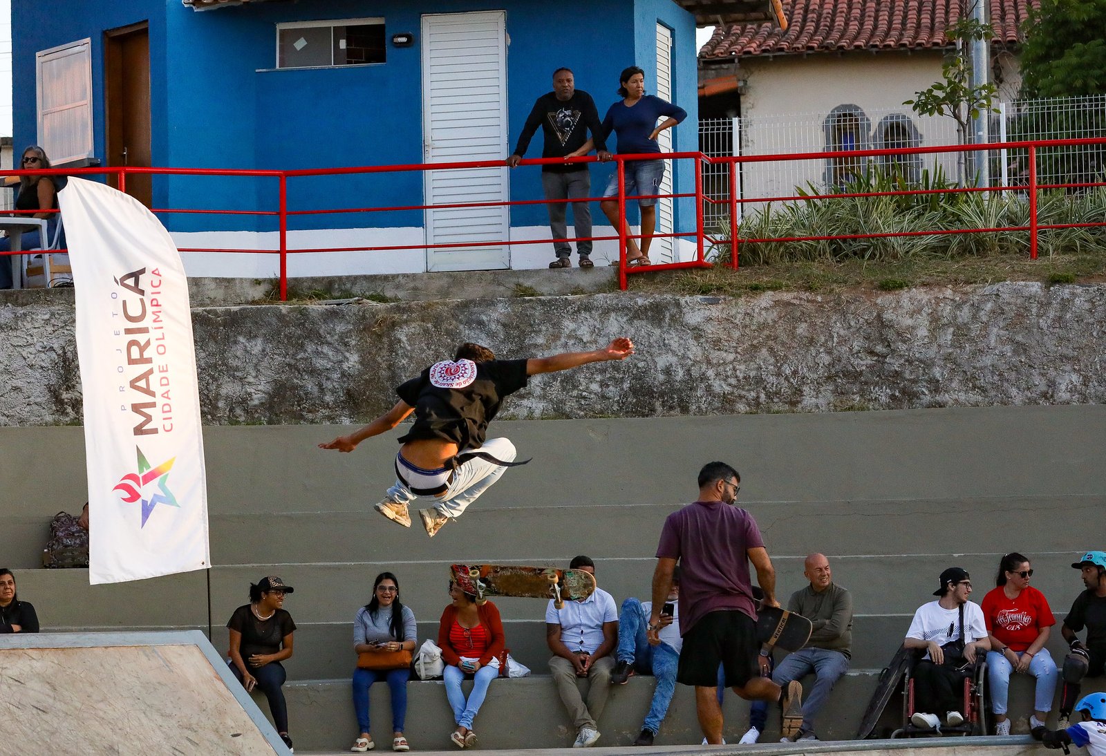 Evento-teste na Pista de Skate Chorão leva atletas de todos os níveis para Maricá