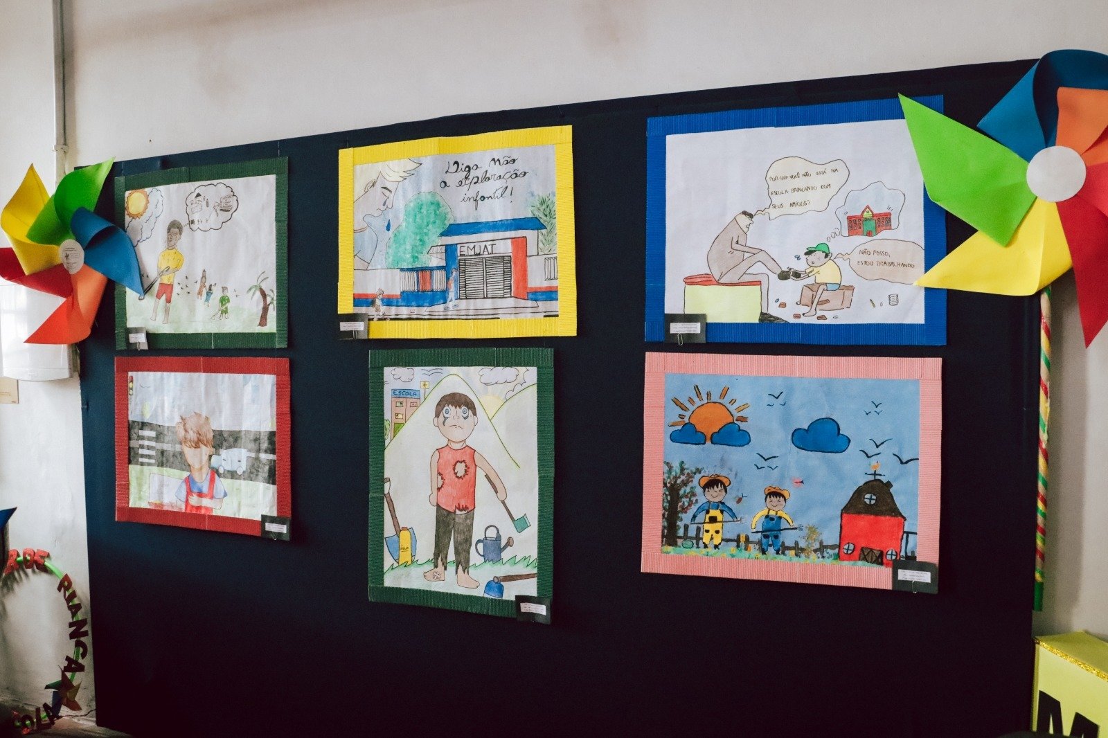 Exposição “Meu Trabalho é Ser Criança” reforça combate ao trabalho infantil em Itaboraí