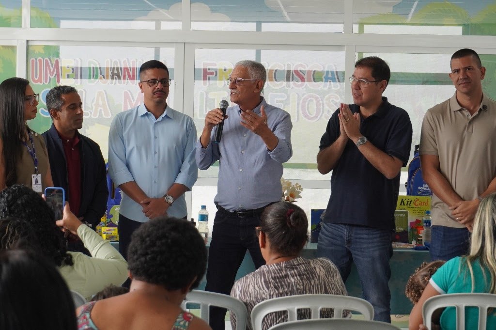 Prefeito Capitão Nelson inaugura mais uma creche, agora no Porto do Rosa