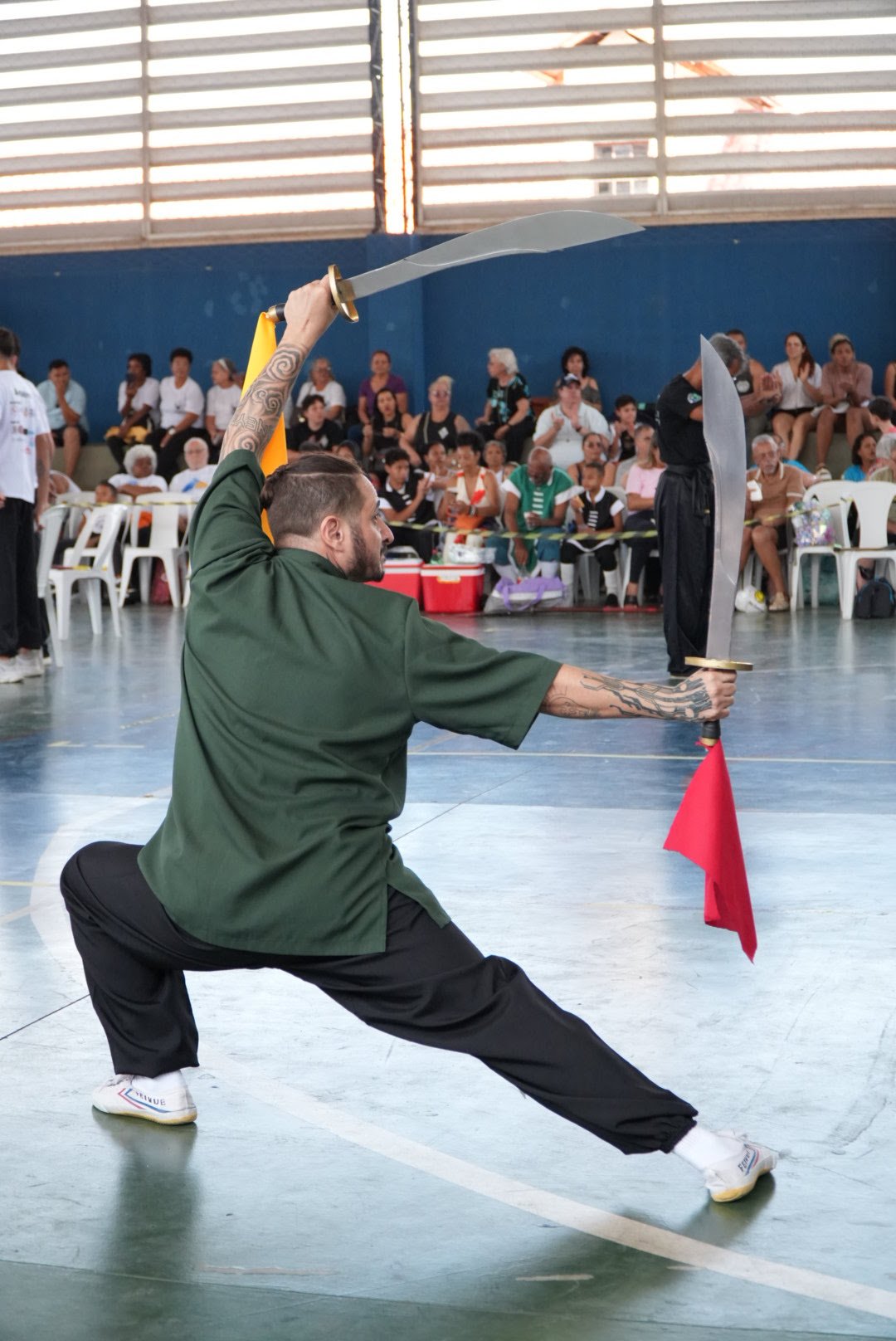 Competição de Kung Fu reúne cerca de 300 atletas em São Gonçalo