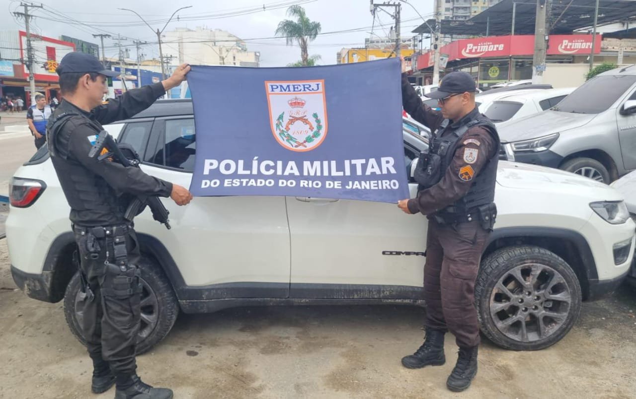 Veículo roubado é recuperado pelo 35ºBPM em Itaboraí