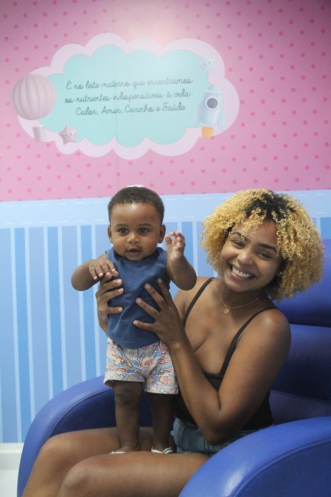 Saúde de São Gonçalo reforça importância do aleitamento materno