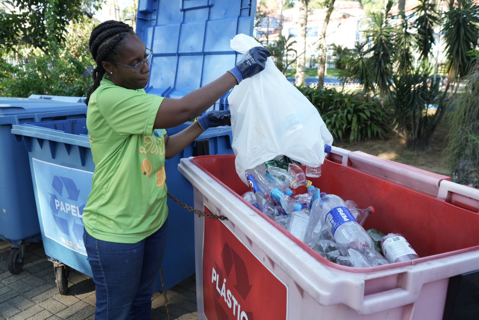 Ecoponto do Zé Garoto reciclou mais de 10 toneladas de materiais em menos de quatro meses de funcionamento