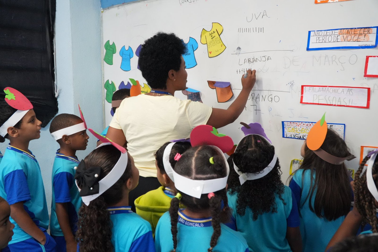 Educação é destaque com projeto sobre alimentação saudável nas escolas